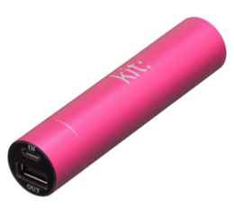 Slika izdelka: KIT prenosna baterija PWRP2PIKT 2000mAh, roza